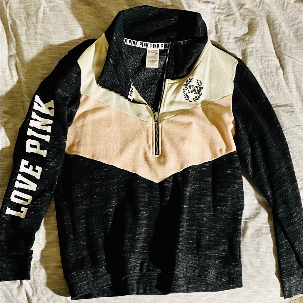 Women’s Victoria Secret Pink Colorblock Sweatshirt
